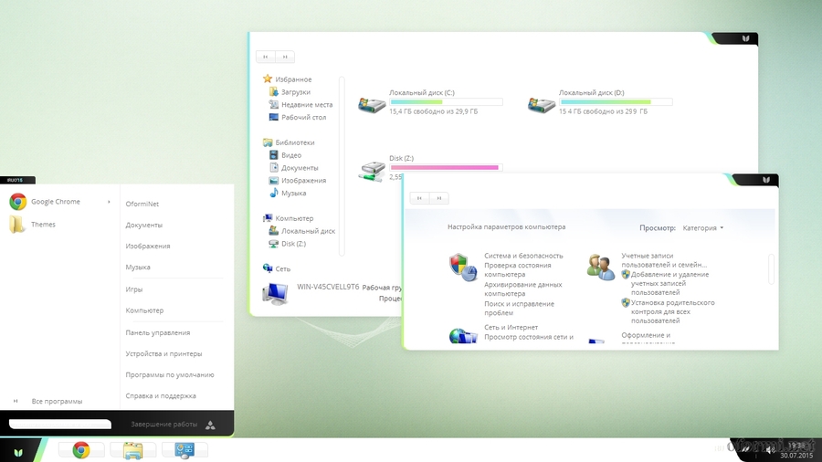 скачать темы для windows 7 со звуками